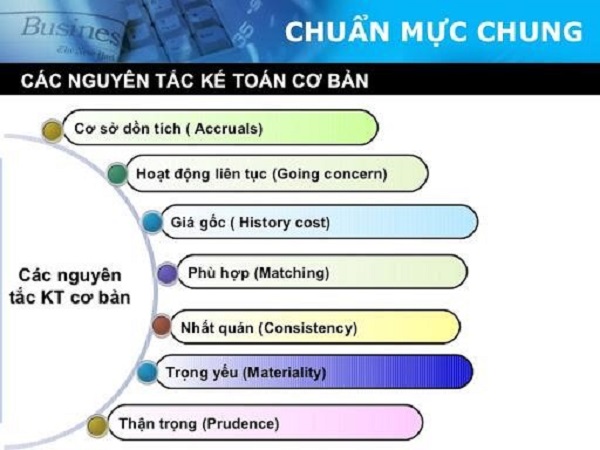 7 nguyên lý kế toán cơ bản cần phải nắm bắt