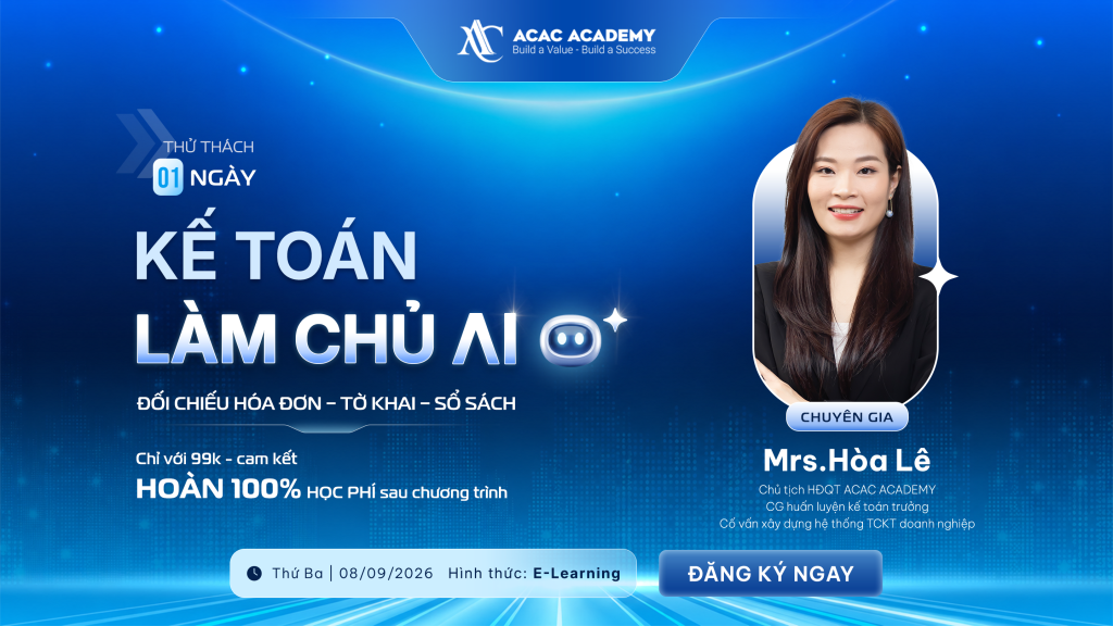 Thử thách 1 ngày Kế toán làm chủ AI