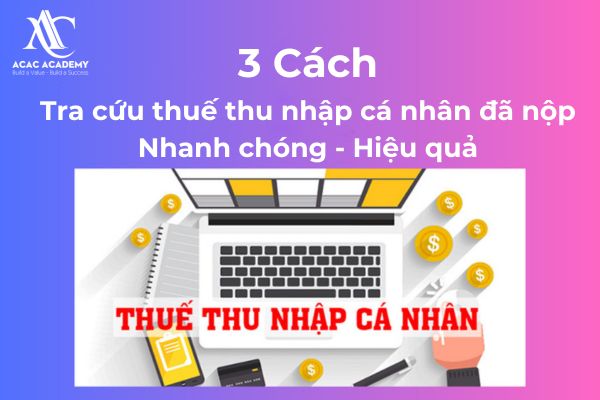 tra cứu thuế thu nhập cá nhân đã nộp
