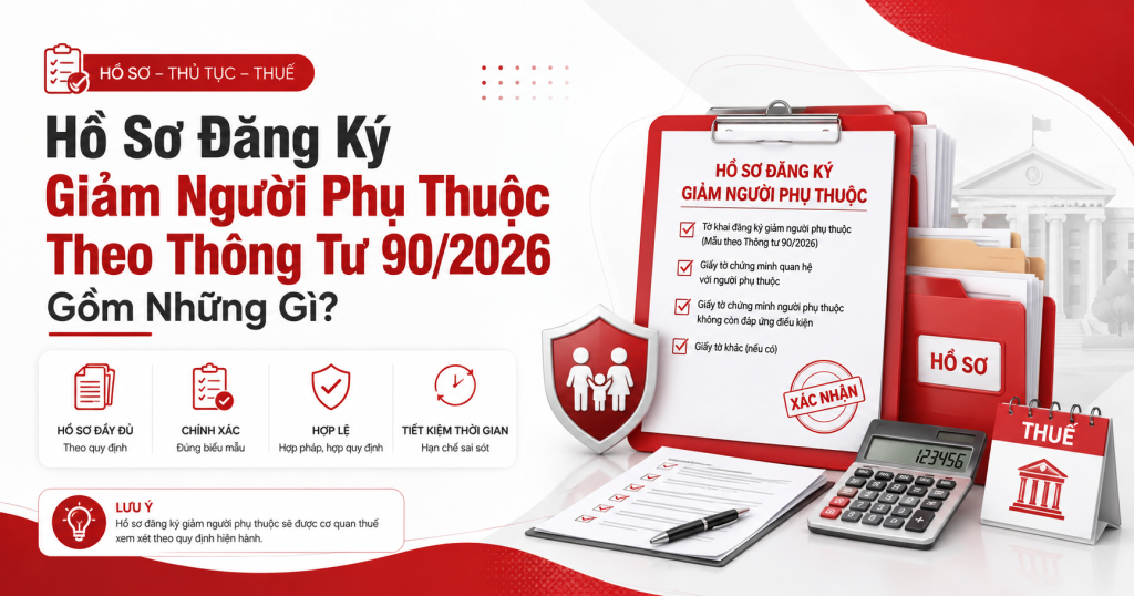 Hồ Sơ Đăng Ký Giảm Người Phụ Thuộc Theo Thông Tư 90/2026 Gồm Những Gì?