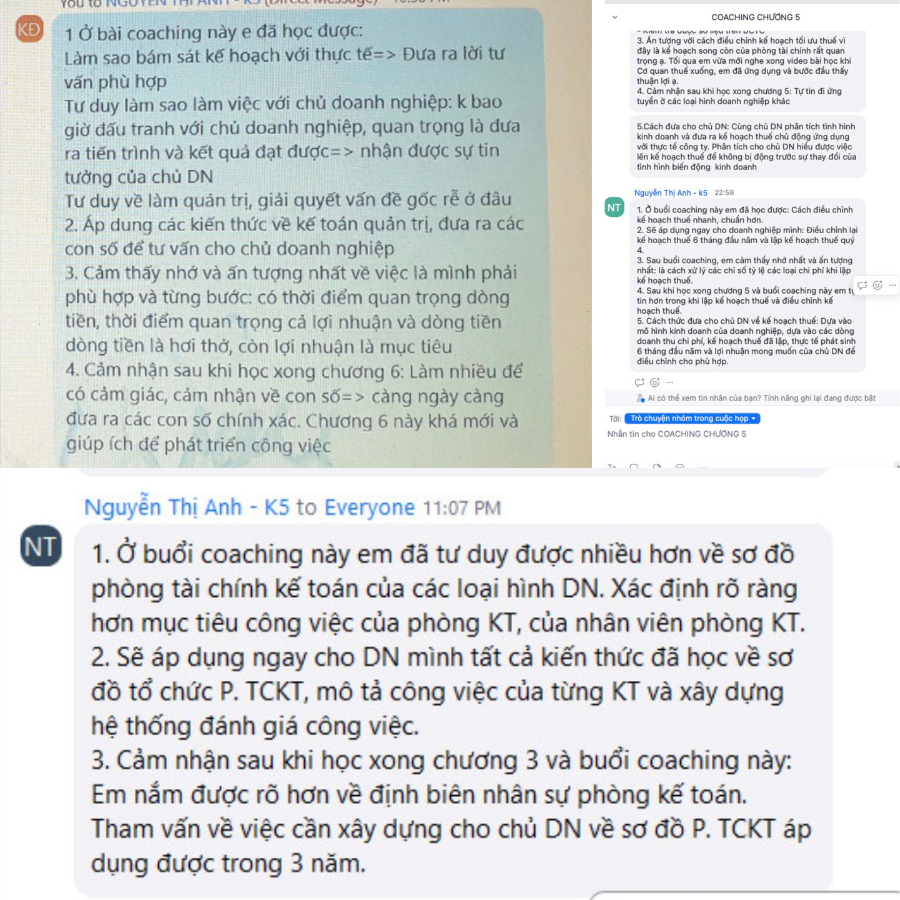 học viên Nguyễn Thị Anh K5