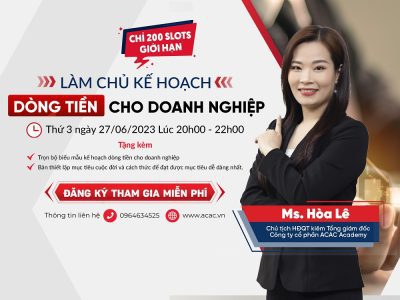 ACAC bí kíp quyết toán Thuế
