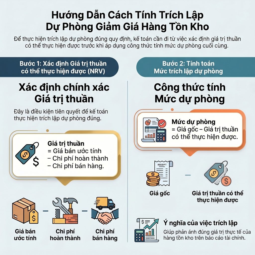 HỒ SƠ CẦN CHUẨN BỊ KHI TRÍCH LẬP DỰ PHÒNG GIẢM GIÁ HÀNG TỒN KHO